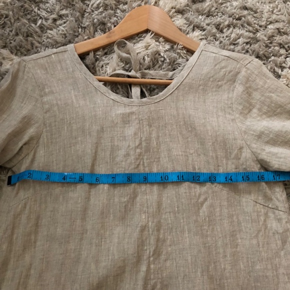 Modaspia Studio California Handmade Small Batch 100% Linen Dress XS - Picture 10 of 14